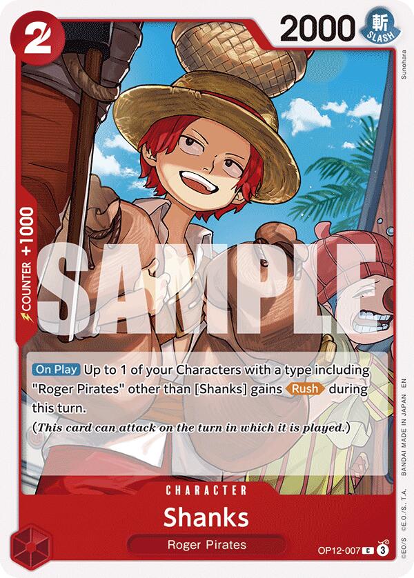 Shanks [Legacy of the Master] | Shuffle n Cut Hobbies & Games