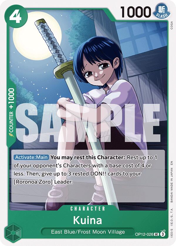 Kuina [Legacy of the Master] | Shuffle n Cut Hobbies & Games