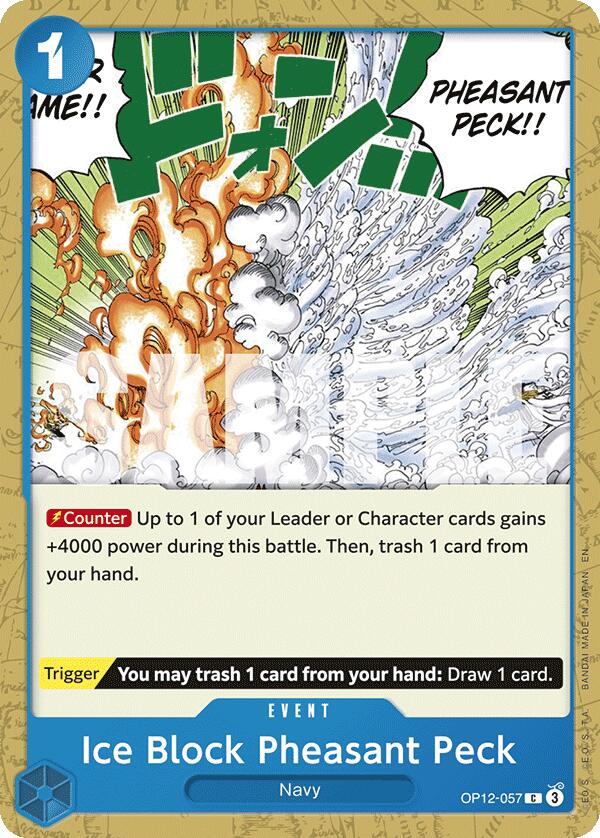 Ice Block Pheasant Peck [Legacy of the Master] | Shuffle n Cut Hobbies & Games