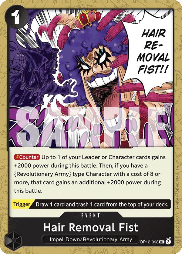Hair Removal Fist [Legacy of the Master] | Shuffle n Cut Hobbies & Games