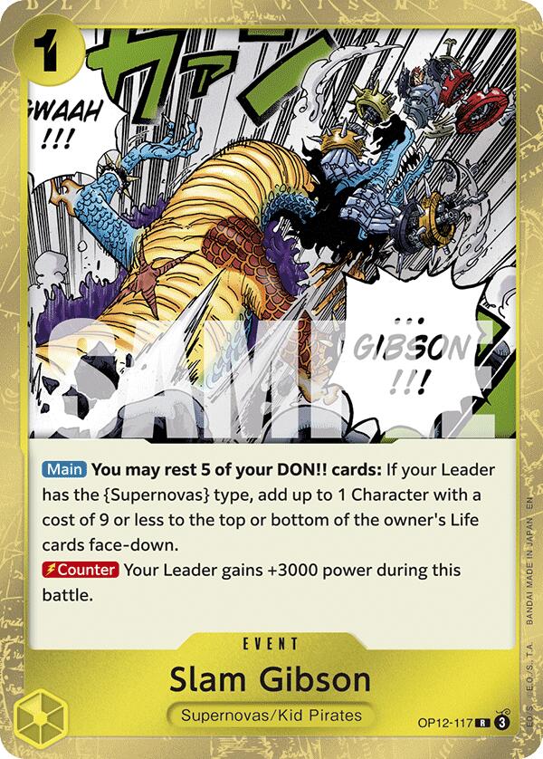Slam Gibson [Legacy of the Master] | Shuffle n Cut Hobbies & Games