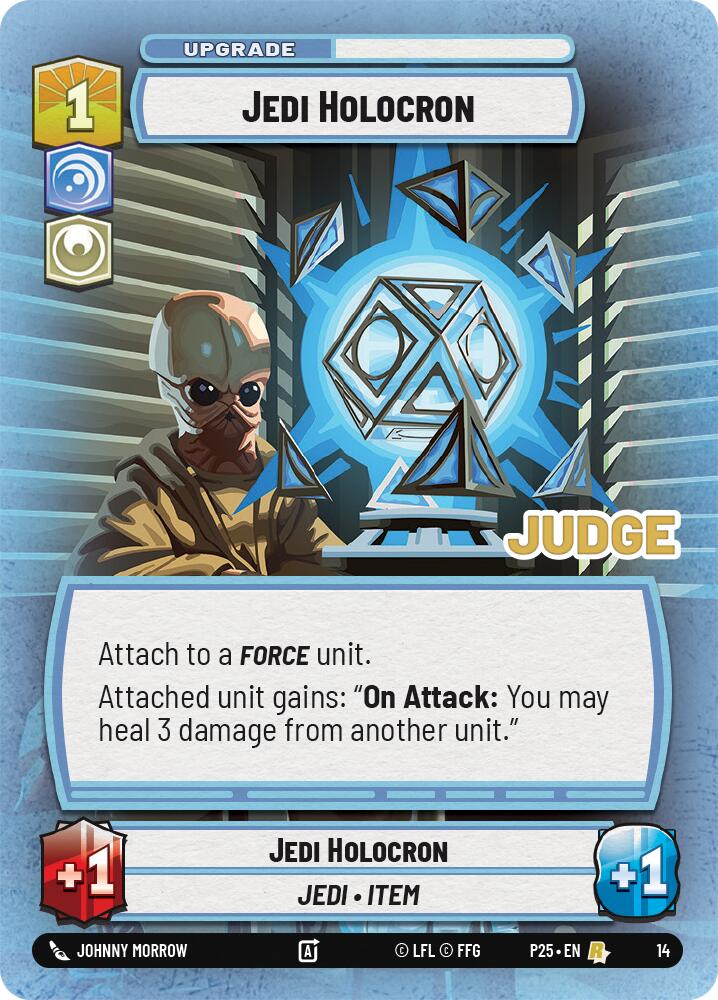 Jedi Holocron (14) (14) [Judge Promos] | Shuffle n Cut Hobbies & Games