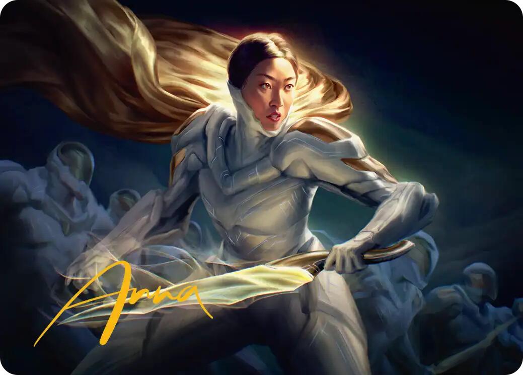 Cosmogrand Zenith Art Card (Gold-Stamped Signature) [Edge of Eternities Art Series] | Shuffle n Cut Hobbies & Games