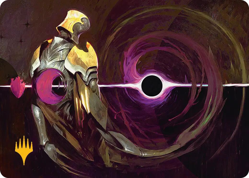Gravkill Art Card (Gold-Stamped Planeswalker Symbol) [Edge of Eternities Art Series] | Shuffle n Cut Hobbies & Games