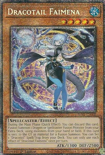 Dracotail Faimena (Starlight Rare) [JUSH-EN002] Starlight Rare | Shuffle n Cut Hobbies & Games