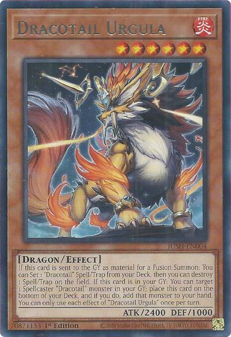 Dracotail Urgula [JUSH-EN004] Rare | Shuffle n Cut Hobbies & Games