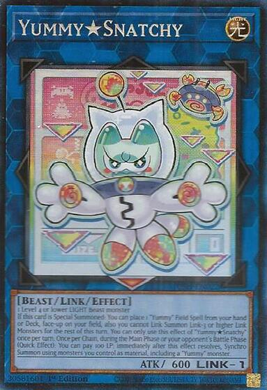 YummySnatchy (CR) [JUSH-EN022] Collector's Rare | Shuffle n Cut Hobbies & Games
