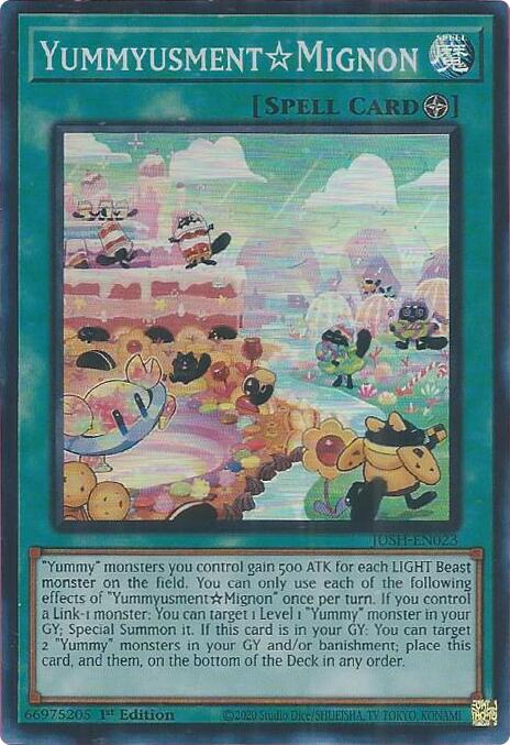 YummyusmentMignon (Super Rare) [JUSH-EN023] Super Rare | Shuffle n Cut Hobbies & Games