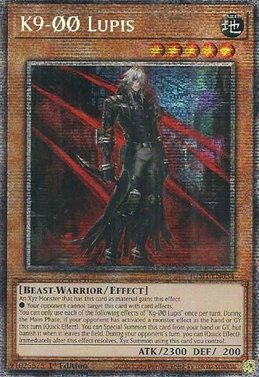 K9-00 Lupis (Starlight Rare) [JUSH-EN034] Starlight Rare | Shuffle n Cut Hobbies & Games