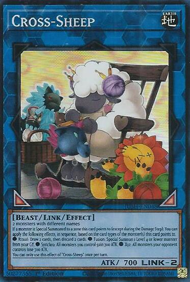 Cross-Sheep (Super Rare) [JUSH-EN048] Super Rare | Shuffle n Cut Hobbies & Games