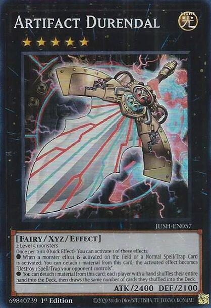 Artifact Durendal (Super Rare) [JUSH-EN057] Super Rare | Shuffle n Cut Hobbies & Games
