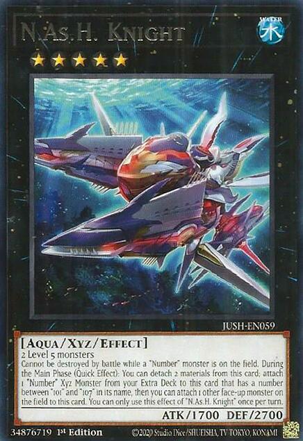 N.As.H. Knight [JUSH-EN059] Rare | Shuffle n Cut Hobbies & Games