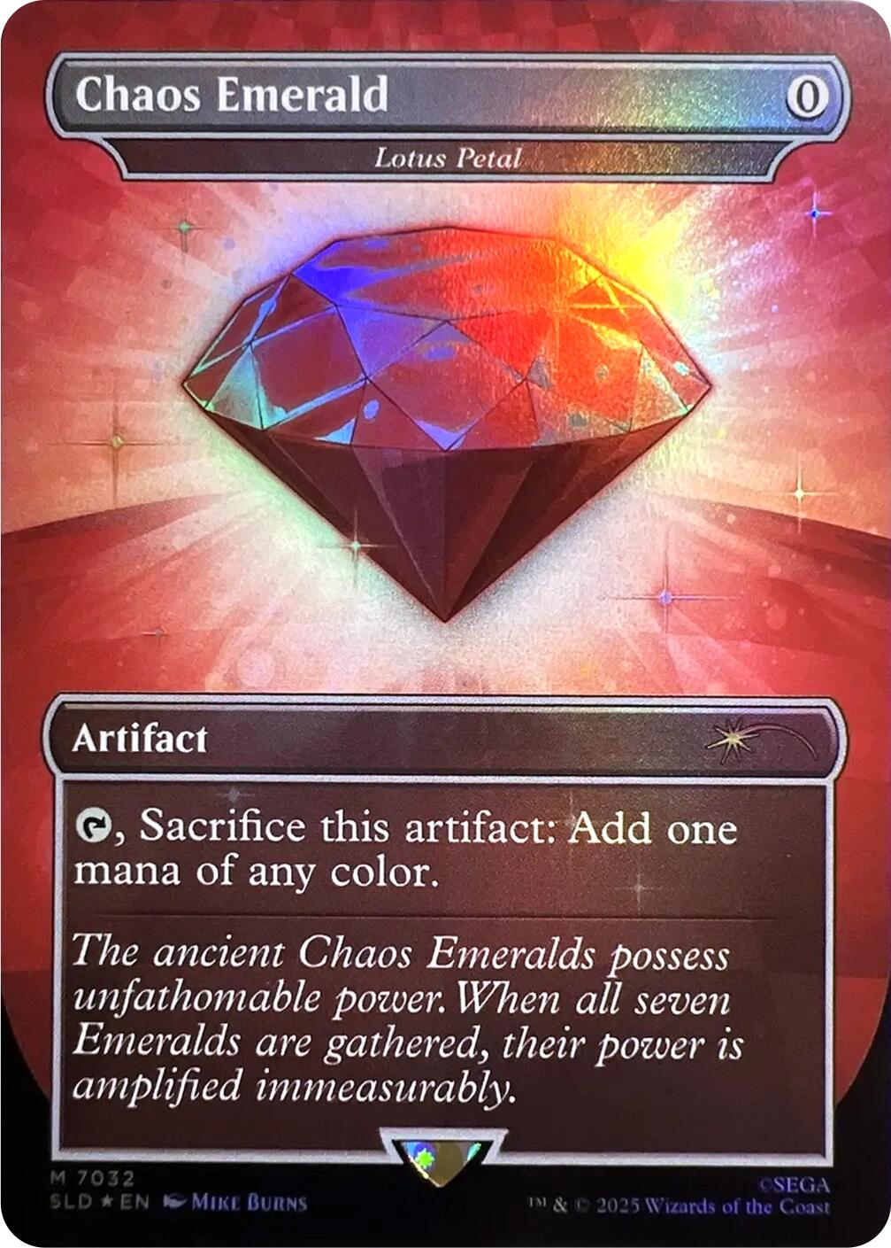 Chaos Emerald - Lotus Petal (7032) [Secret Lair Drop Series] | Shuffle n Cut Hobbies & Games