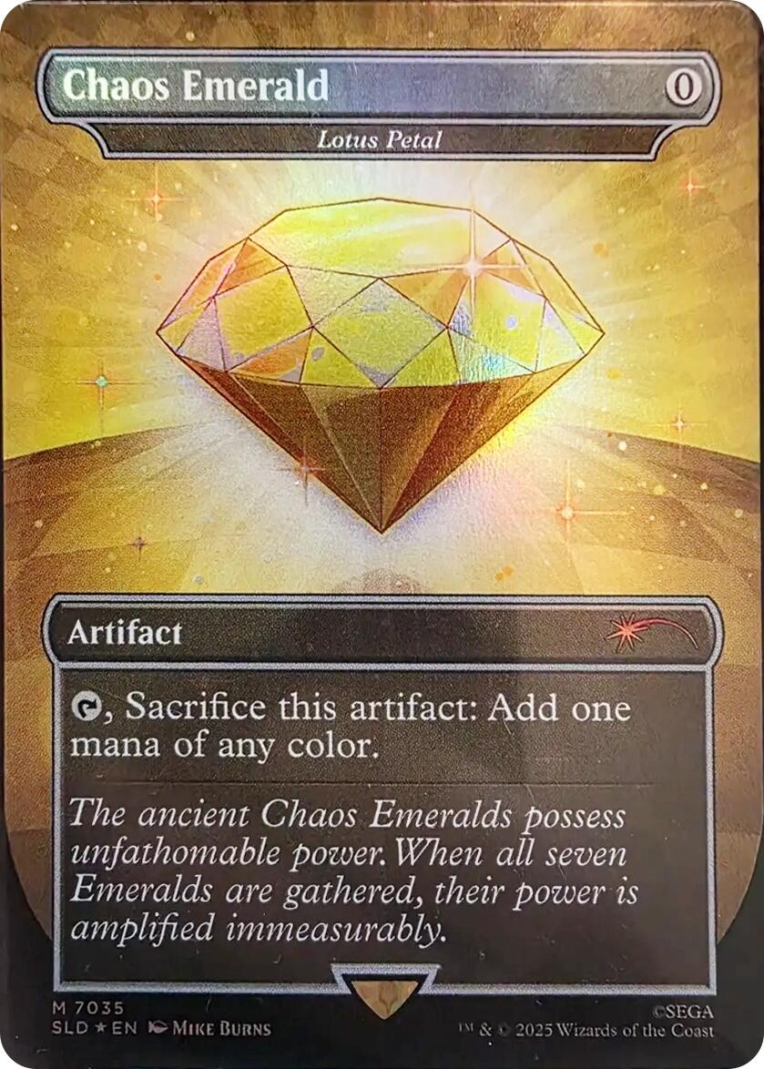 Chaos Emerald - Lotus Petal (7035) [Secret Lair Drop Series] | Shuffle n Cut Hobbies & Games