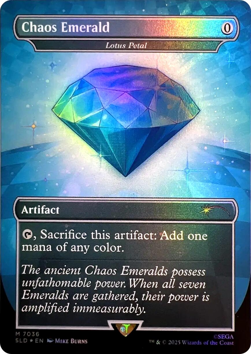 Chaos Emerald - Lotus Petal (7036) [Secret Lair Drop Series] | Shuffle n Cut Hobbies & Games