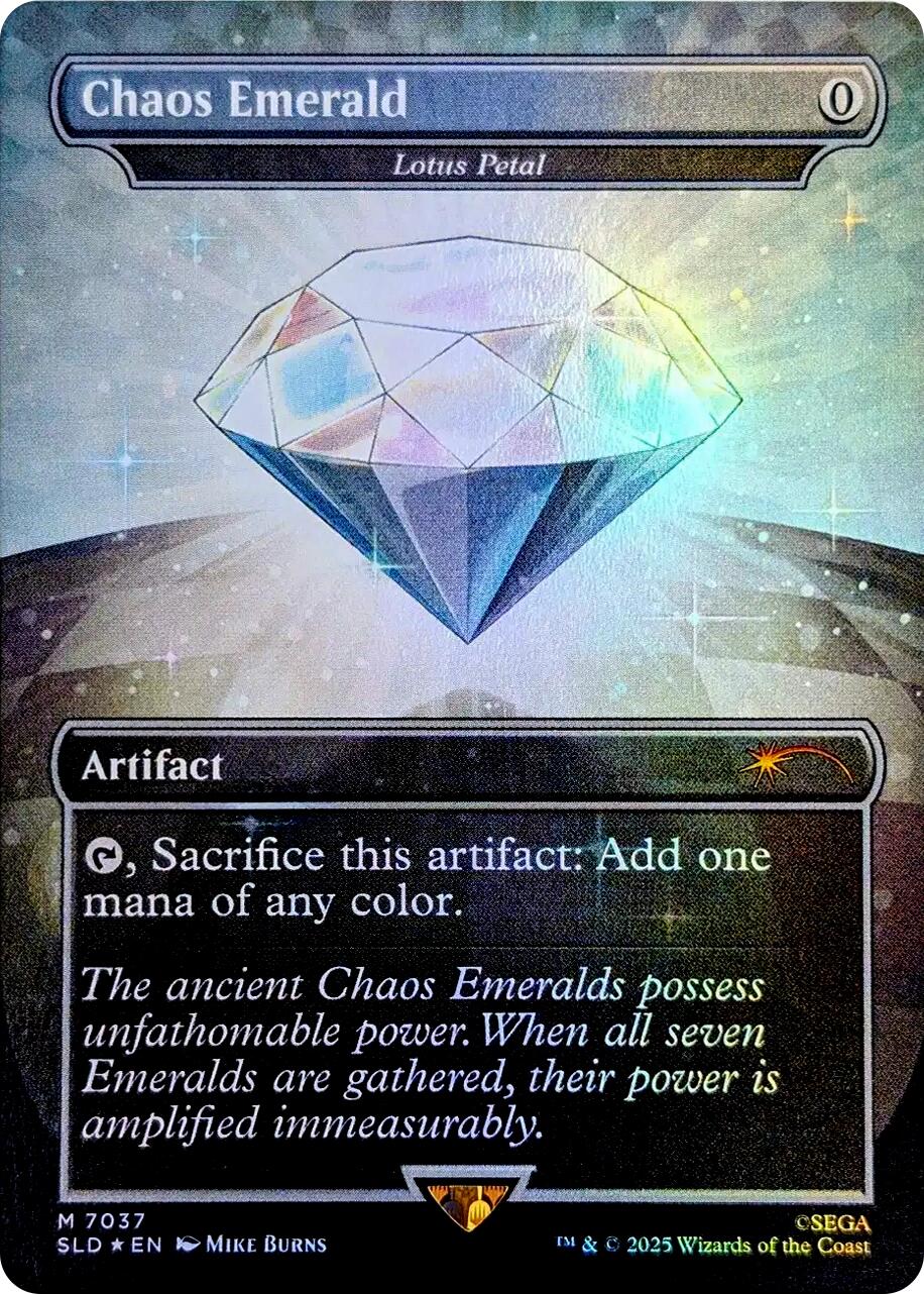 Chaos Emerald - Lotus Petal (7037) [Secret Lair Drop Series] | Shuffle n Cut Hobbies & Games