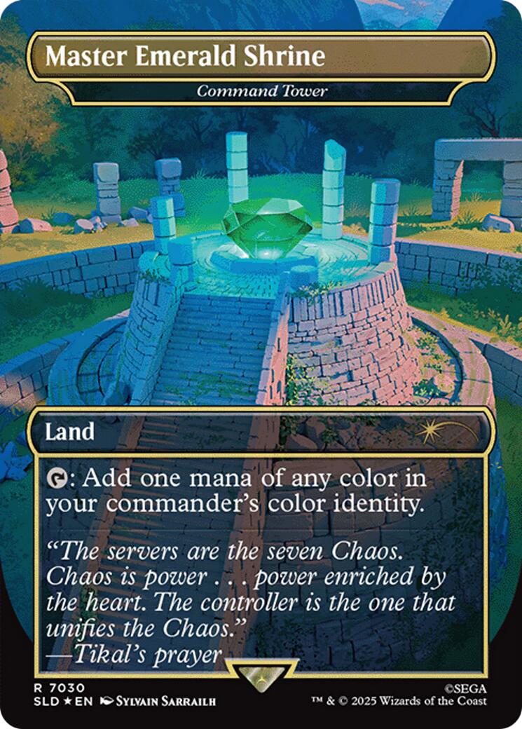 Master Emerald Shrine - Command Tower (7030) [Secret Lair Drop Series] | Shuffle n Cut Hobbies & Games