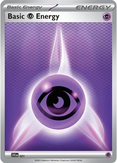 Basic Psychic Energy (021) [Scarlet & Violet: Black Bolt] | Shuffle n Cut Hobbies & Games