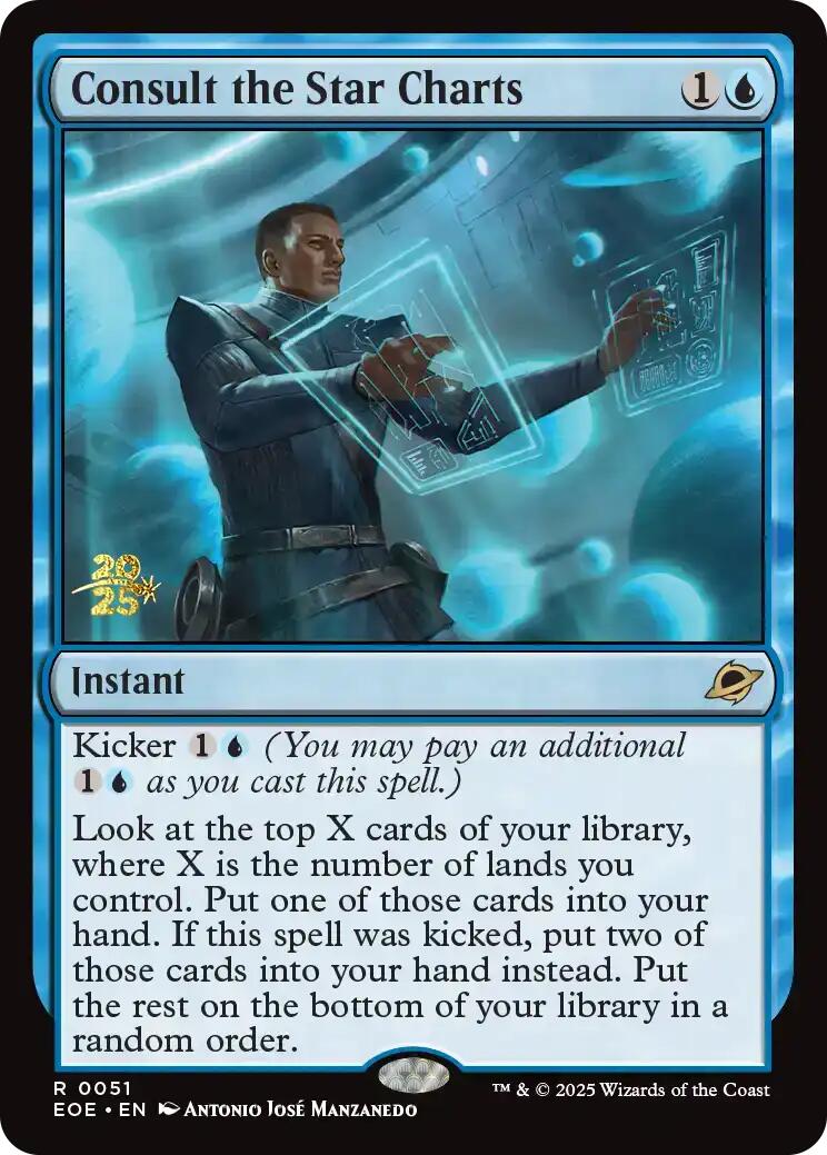 Consult the Star Charts [Edge of Eternities Prerelease Promos] | Shuffle n Cut Hobbies & Games
