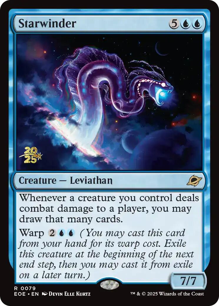 Starwinder [Edge of Eternities Prerelease Promos] | Shuffle n Cut Hobbies & Games