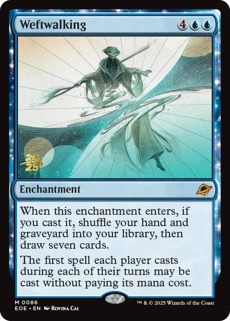 Weftwalking [Edge of Eternities Prerelease Promos] | Shuffle n Cut Hobbies & Games