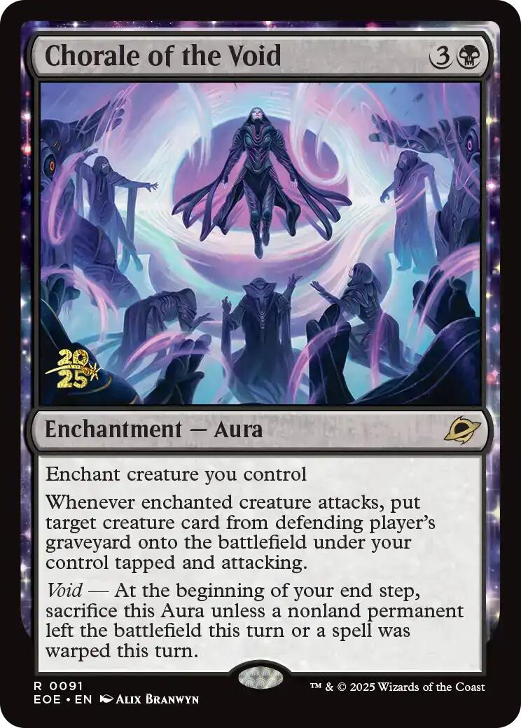 Chorale of the Void [Edge of Eternities Prerelease Promos] | Shuffle n Cut Hobbies & Games
