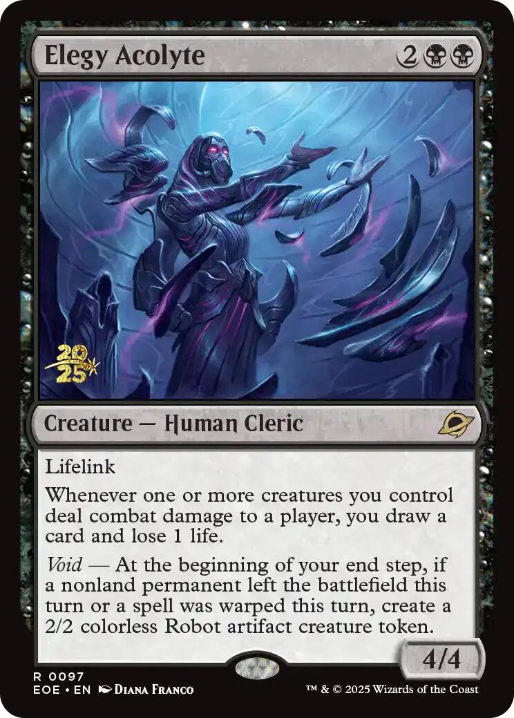 Elegy Acolyte [Edge of Eternities Prerelease Promos] | Shuffle n Cut Hobbies & Games