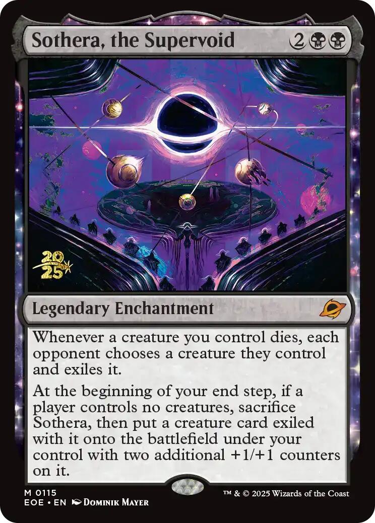 Sothera, the Supervoid [Edge of Eternities Prerelease Promos] | Shuffle n Cut Hobbies & Games