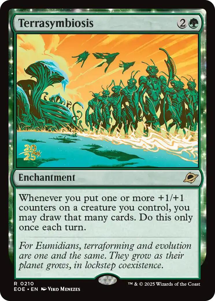 Terrasymbiosis [Edge of Eternities Prerelease Promos] | Shuffle n Cut Hobbies & Games
