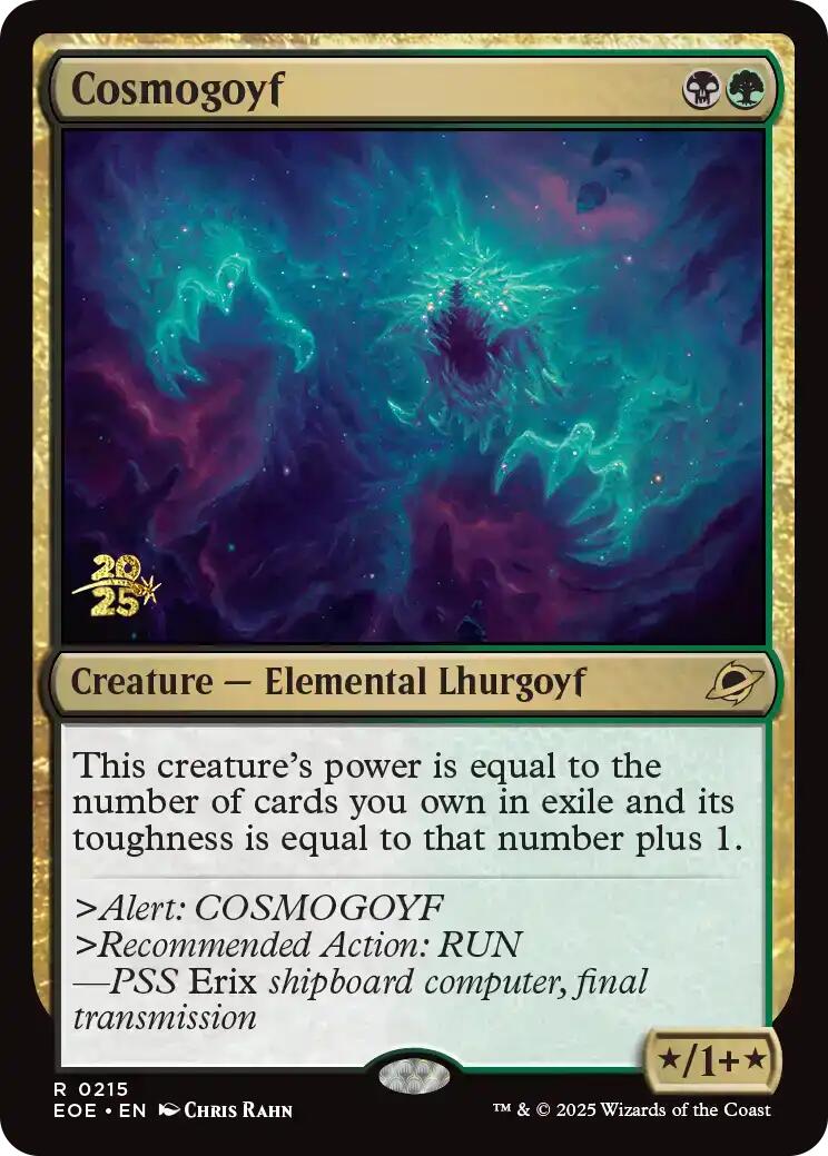 Cosmogoyf [Edge of Eternities Prerelease Promos] | Shuffle n Cut Hobbies & Games