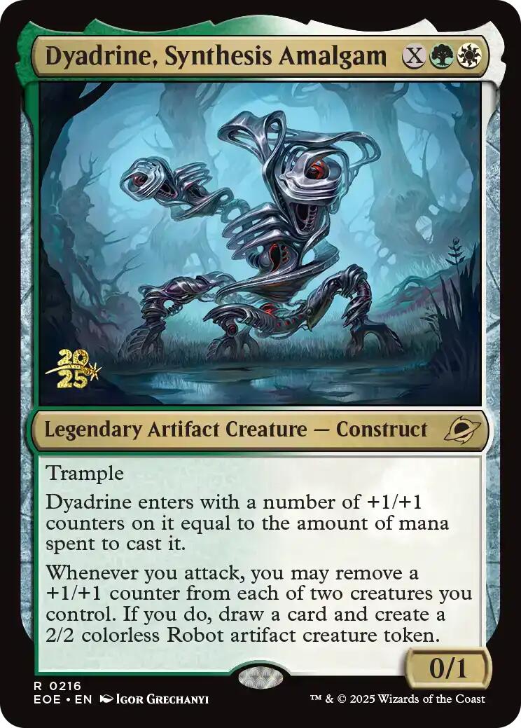 Dyadrine, Synthesis Amalgam [Edge of Eternities Prerelease Promos] | Shuffle n Cut Hobbies & Games