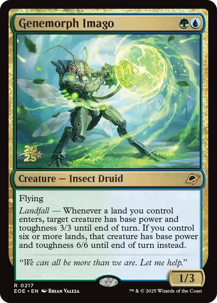 Genemorph Imago [Edge of Eternities Prerelease Promos] | Shuffle n Cut Hobbies & Games