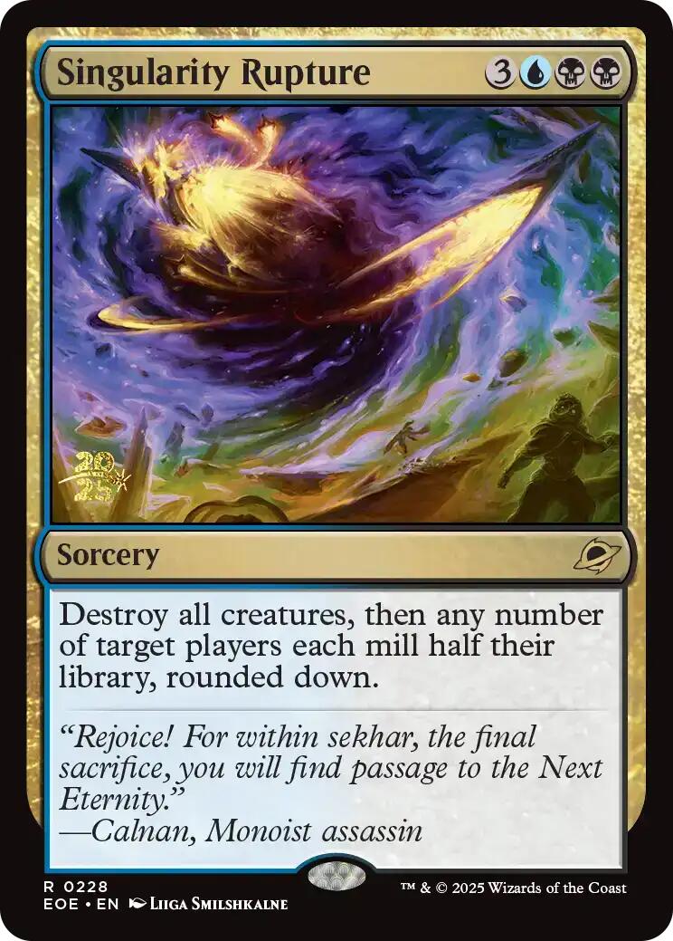 Singularity Rupture [Edge of Eternities Prerelease Promos] | Shuffle n Cut Hobbies & Games