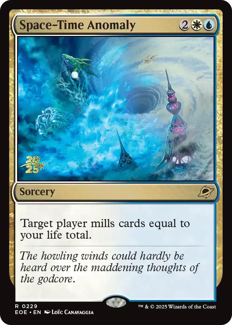Space-Time Anomaly [Edge of Eternities Prerelease Promos] | Shuffle n Cut Hobbies & Games