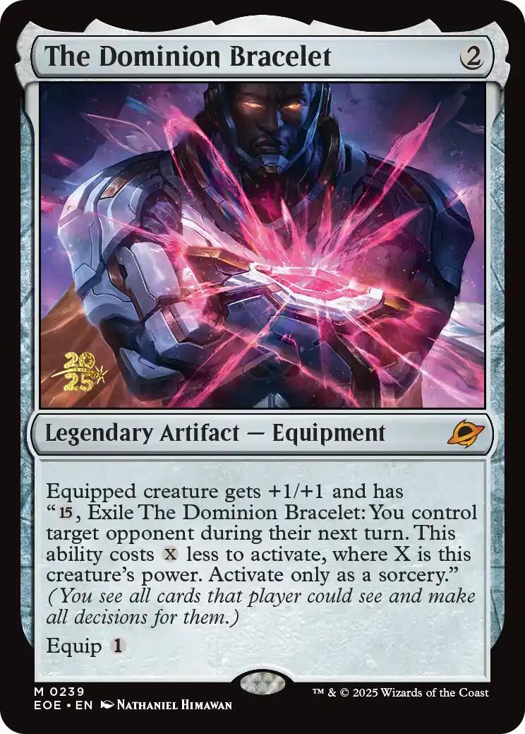 The Dominion Bracelet [Edge of Eternities Prerelease Promos] | Shuffle n Cut Hobbies & Games