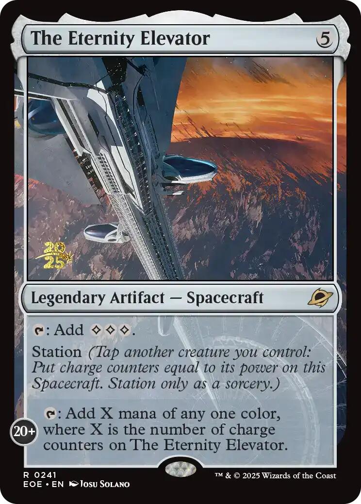 The Eternity Elevator [Edge of Eternities Prerelease Promos] | Shuffle n Cut Hobbies & Games