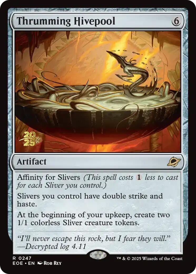 Thrumming Hivepool [Edge of Eternities Prerelease Promos] | Shuffle n Cut Hobbies & Games