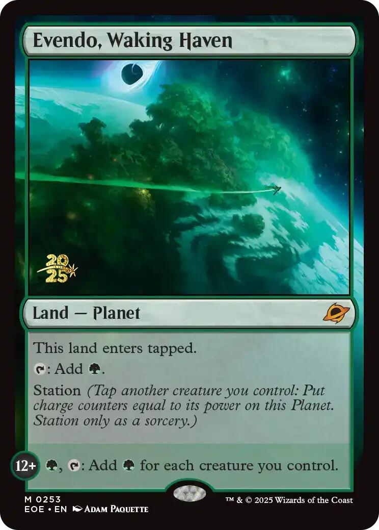 Evendo, Waking Haven [Edge of Eternities Prerelease Promos] | Shuffle n Cut Hobbies & Games