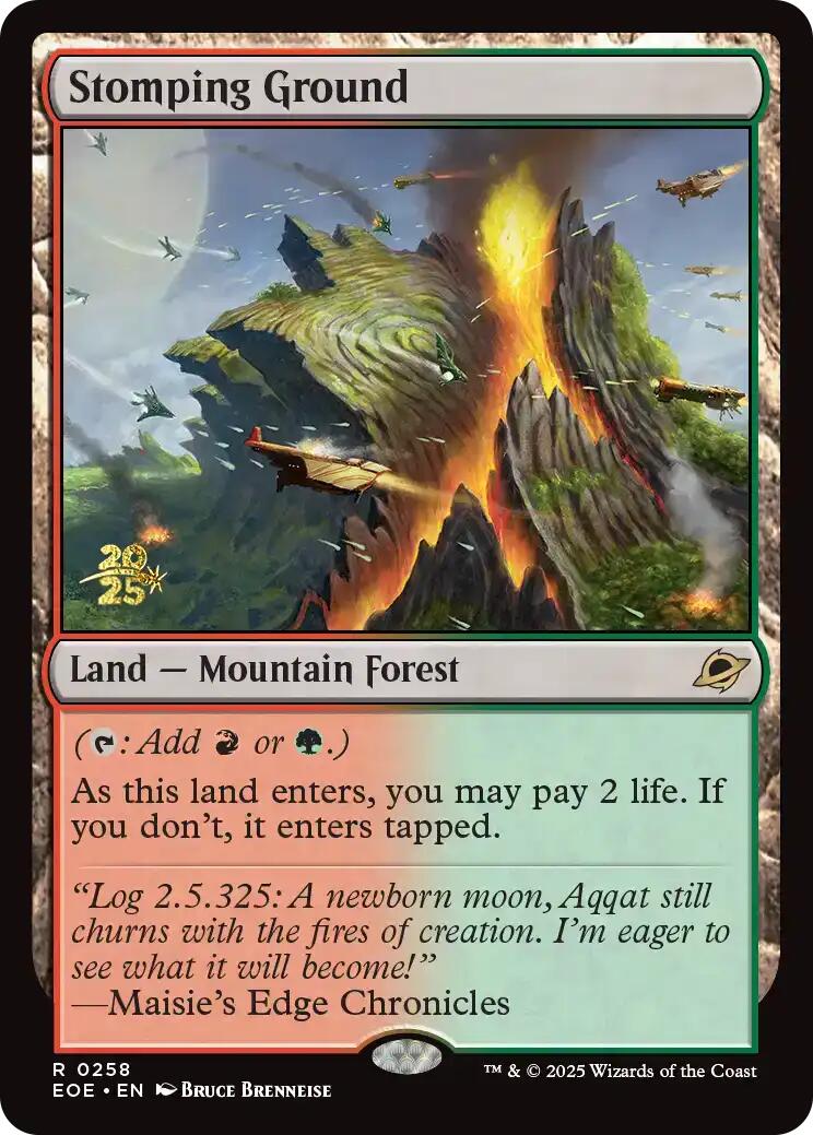 Stomping Ground [Edge of Eternities Prerelease Promos] | Shuffle n Cut Hobbies & Games