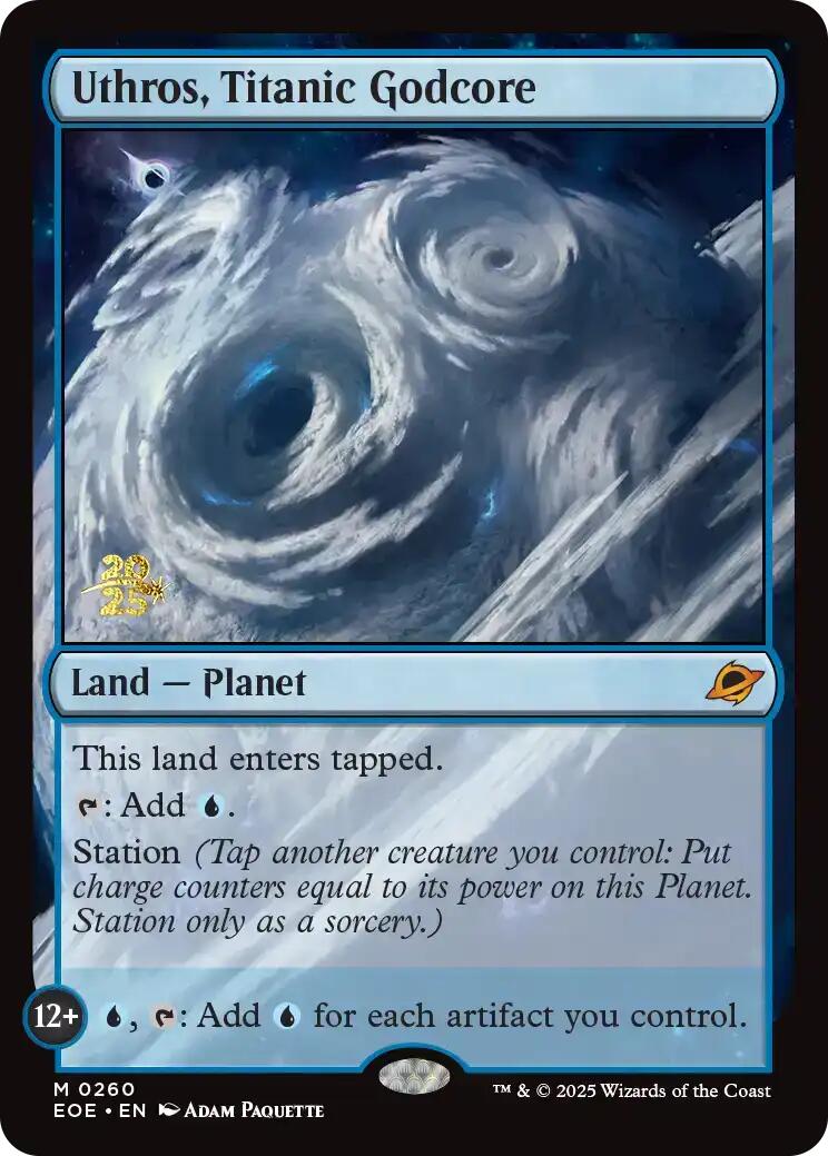 Uthros, Titanic Godcore [Edge of Eternities Prerelease Promos] | Shuffle n Cut Hobbies & Games