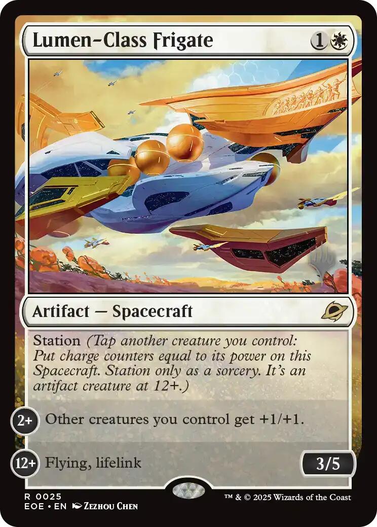 Lumen-Class Frigate [Edge of Eternities Promo Pack] | Shuffle n Cut Hobbies & Games