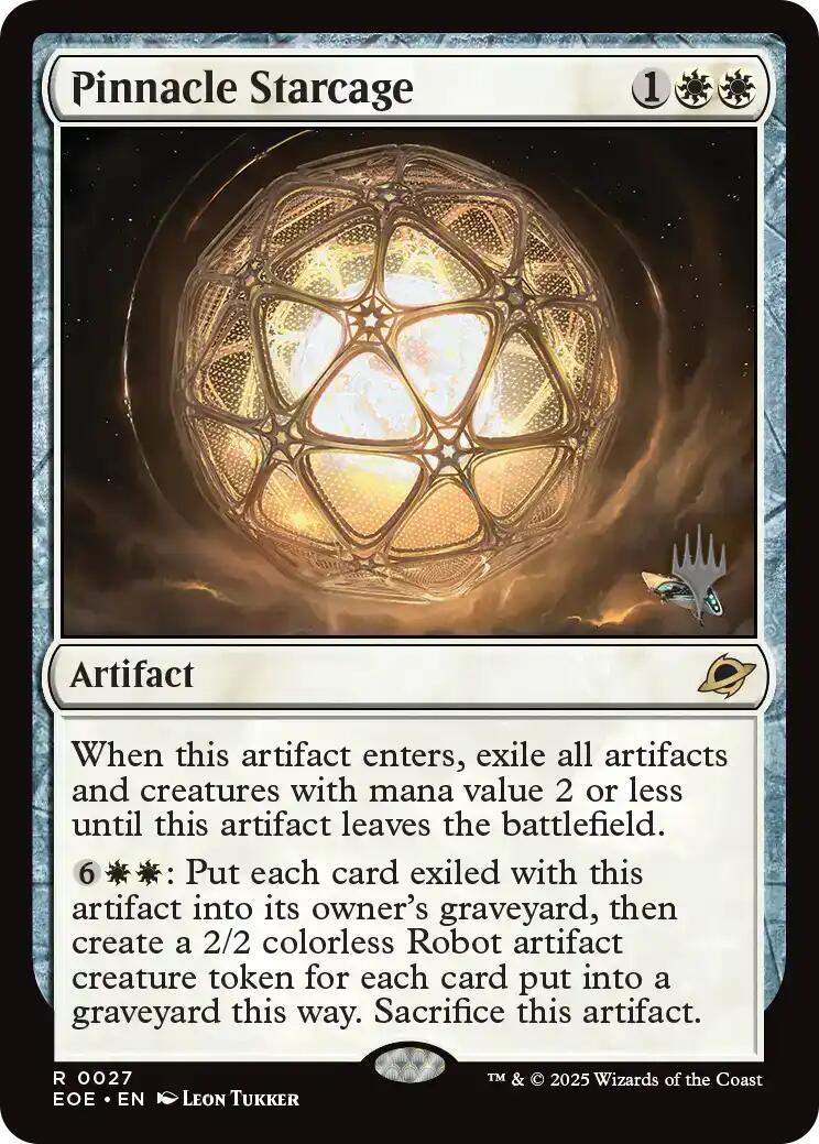 Pinnacle Starcage [Edge of Eternities Promo Pack] | Shuffle n Cut Hobbies & Games