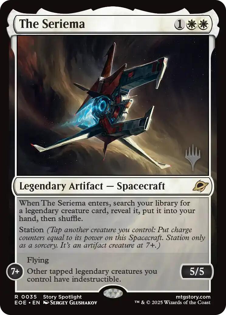 The Seriema [Edge of Eternities Promo Pack] | Shuffle n Cut Hobbies & Games
