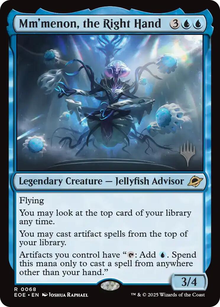 Mm'menon, the Right Hand [Edge of Eternities Promo Pack] | Shuffle n Cut Hobbies & Games