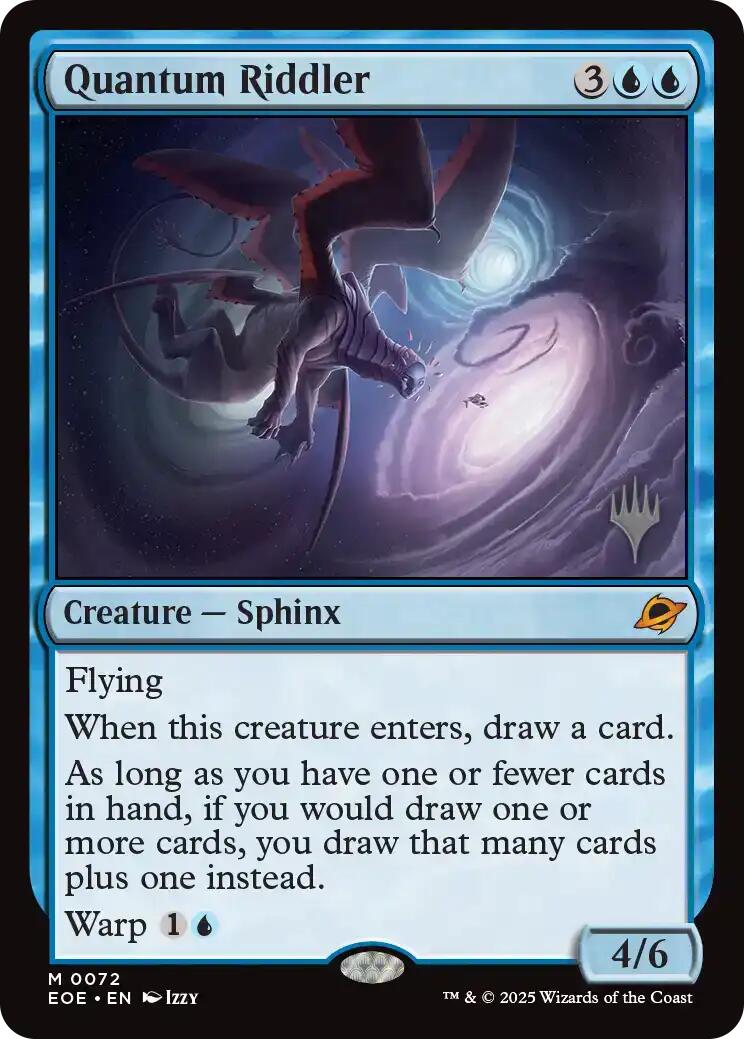 Quantum Riddler [Edge of Eternities Promo Pack] | Shuffle n Cut Hobbies & Games