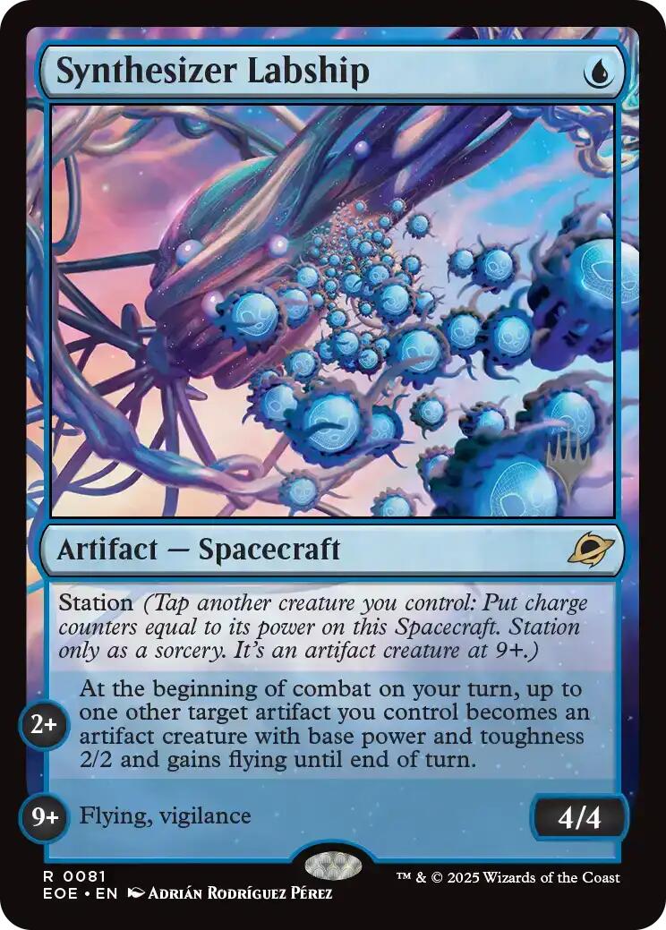Synthesizer Labship [Edge of Eternities Promo Pack] | Shuffle n Cut Hobbies & Games