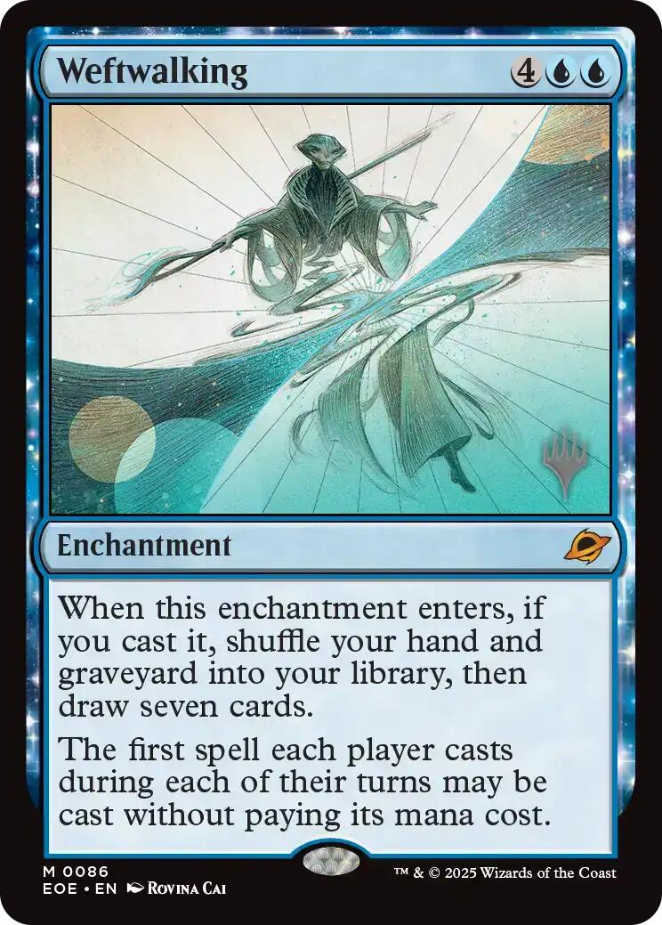 Weftwalking [Edge of Eternities Promo Pack] | Shuffle n Cut Hobbies & Games