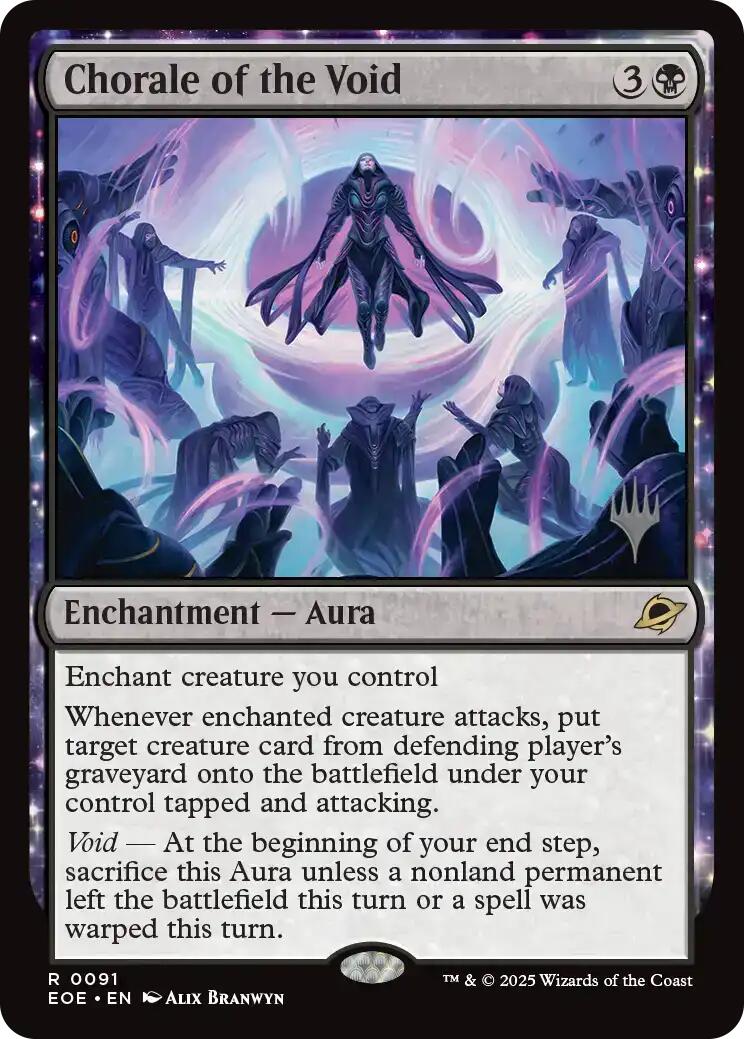 Chorale of the Void [Edge of Eternities Promo Pack] | Shuffle n Cut Hobbies & Games