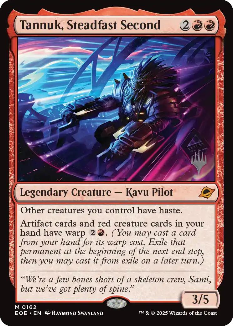 Tannuk, Steadfast Second [Edge of Eternities Promo Pack] | Shuffle n Cut Hobbies & Games