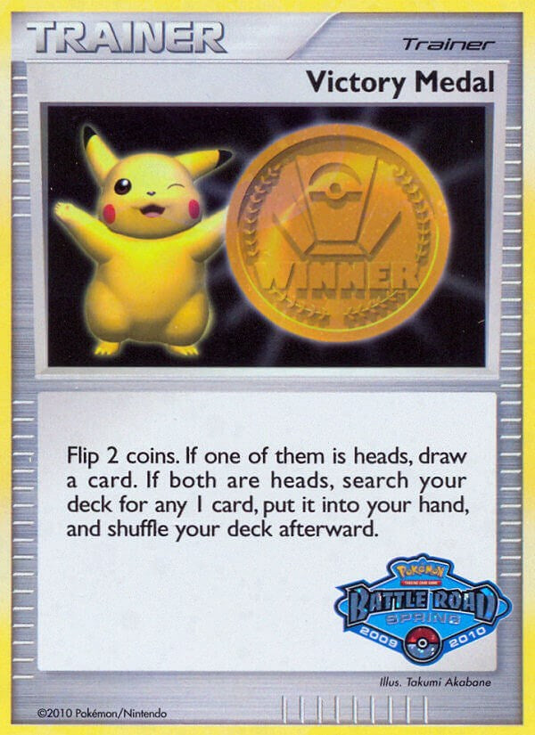 Victory Medal (2009-2010) (Battle Road Spring) [League & Championship Cards] | Shuffle n Cut Hobbies & Games